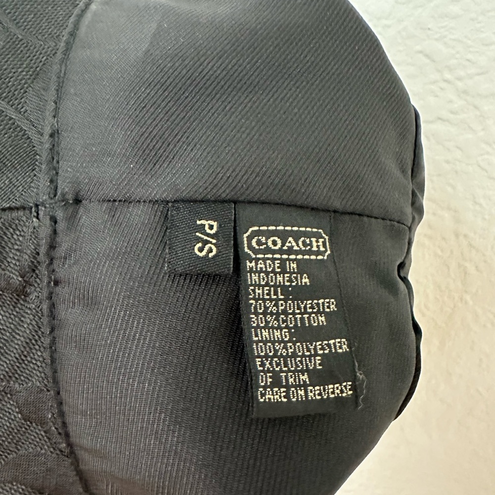 Coach Bucket Hat (Black) - Picture 6 of 8